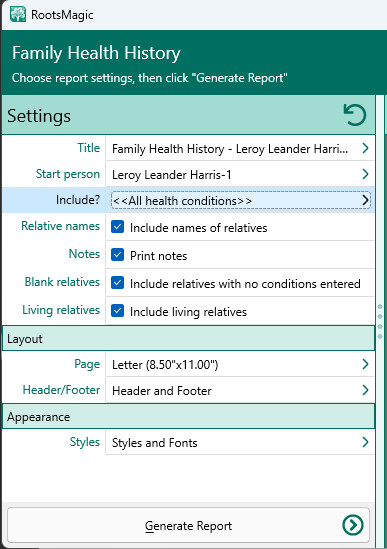 RM10_Publish-Reports-FamilyHealthHistory-Settings