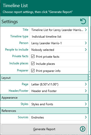 RM_Publish-Reports-TimelineList-Settings