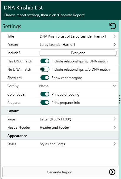 RM_Publish-Reports-DNAKinshipList-Settings