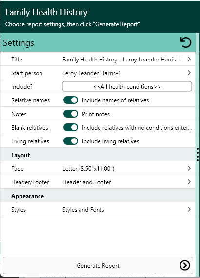 RM_Publish-Reports-FamilyHealthHistory-Settings