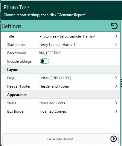 RM_Publish-Reports-PhotoTree-Settings