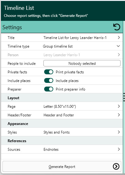 RM_Publish-Reports-TimelineList-Settings