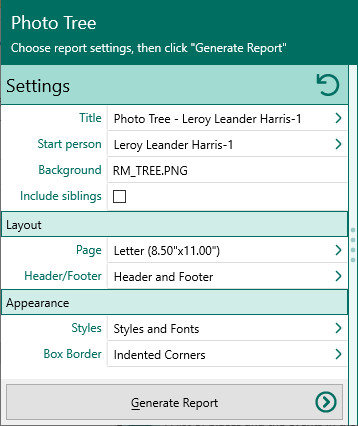 RM9_Publish-Reports-PhotoTree-Settings